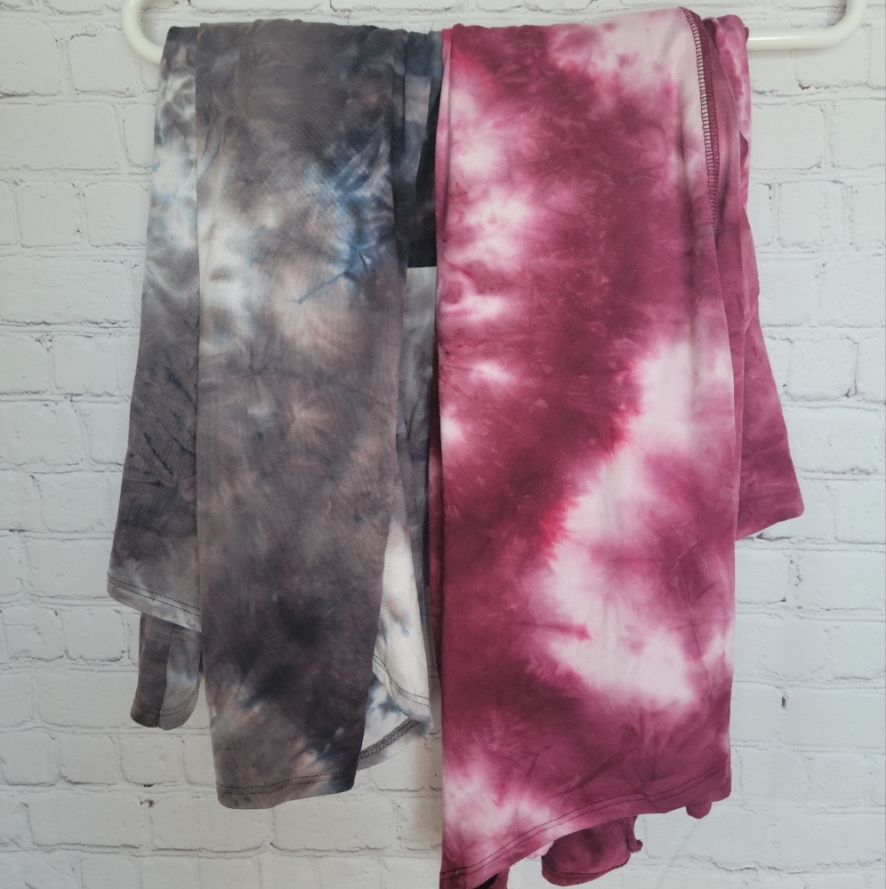 BOGO 🌷 2 for $8! Two Cowlneck shirts | Size Small | Grey & Blue, pink & white